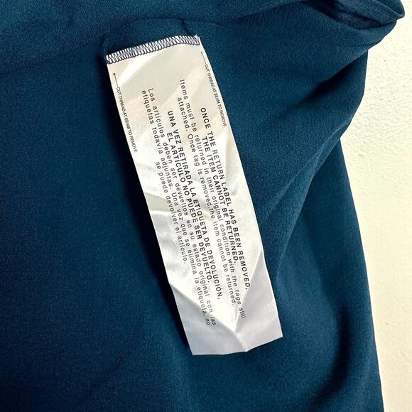 DRESS THE POPULATION Catalina Fit & Flare Cocktail Dress in Peacock Blue X-Small - Picture 6 of 12